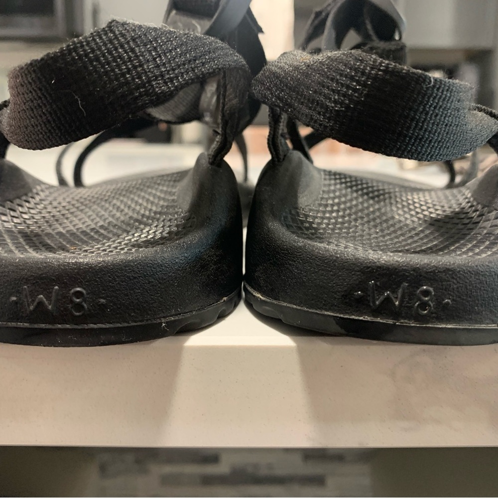Chaco Black Adventure Sandals - Picture 4 of 4